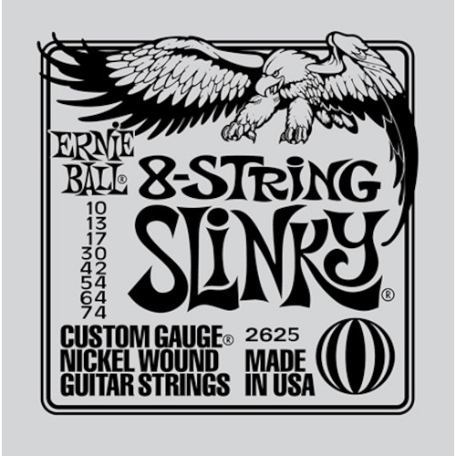 Ernie Ball EB-2625 8-string Slinky 10-74.