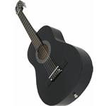 Venstreh�nds spansk guitar 39" - Maestro C14 sort 