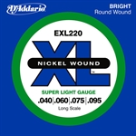 D'Addario XL soft bas strenge - EXL-220