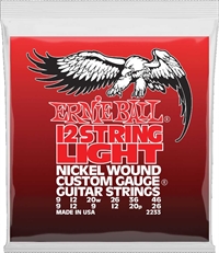 Ernie Ball EB2233 12-String Light Nickel Strenge