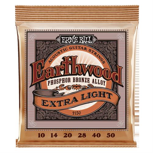 Ernie Ball EB-2150 Earthwood Phosphor Bronze Extra Light 10-50