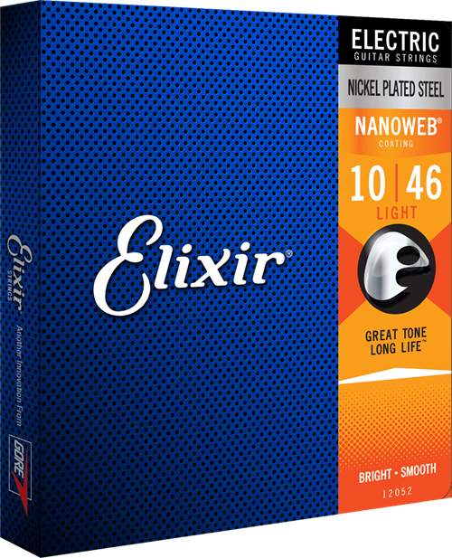 Elixir Nanoweb Electric Guitar Strings – Nanoweb Series