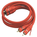 Monacor AC-080-RT. High Quality stereo RCA Phono-Phono kabel