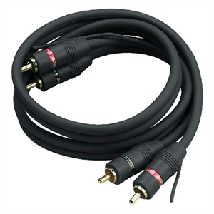 Monacor AC-080-SW. High Quality stereo RCA Phono-Phono kabel