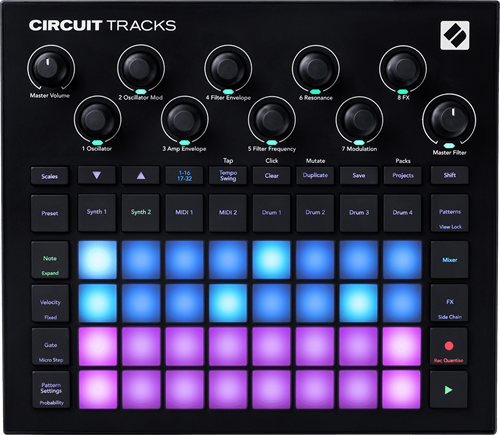 Circuit Tracks fra Novation