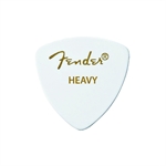 Fender 346 Shape Pick 12 stk. Hvid HEAVY