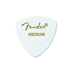 Fender 346 Shape Pick 12 stk. Hvid MEDIUM