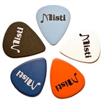 Misti Light plektre 5 stk. i pose. Medium Light - Light Blue 0.60mm