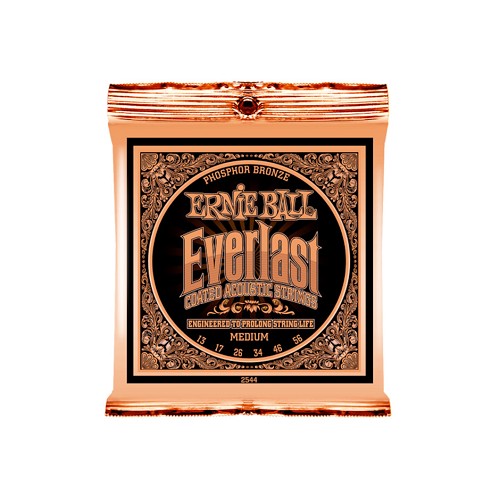 Ernie Ball EB-2544 Everlast Phosphor Bronze Medium 13-56
