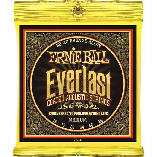 Ernie Ball EB-2554 Everlast Bronze Medium 13-56