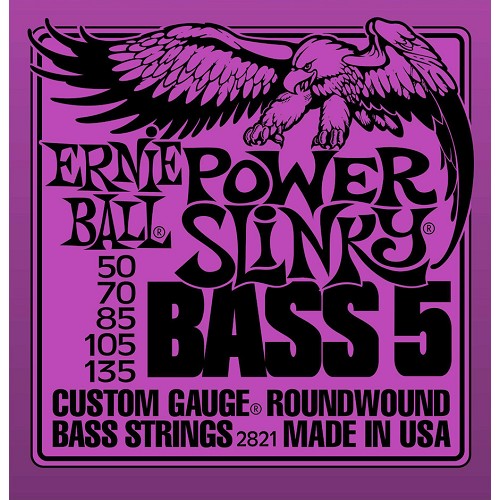 Ernie Ball EB-2821 5-string Power Slinky 50-135.