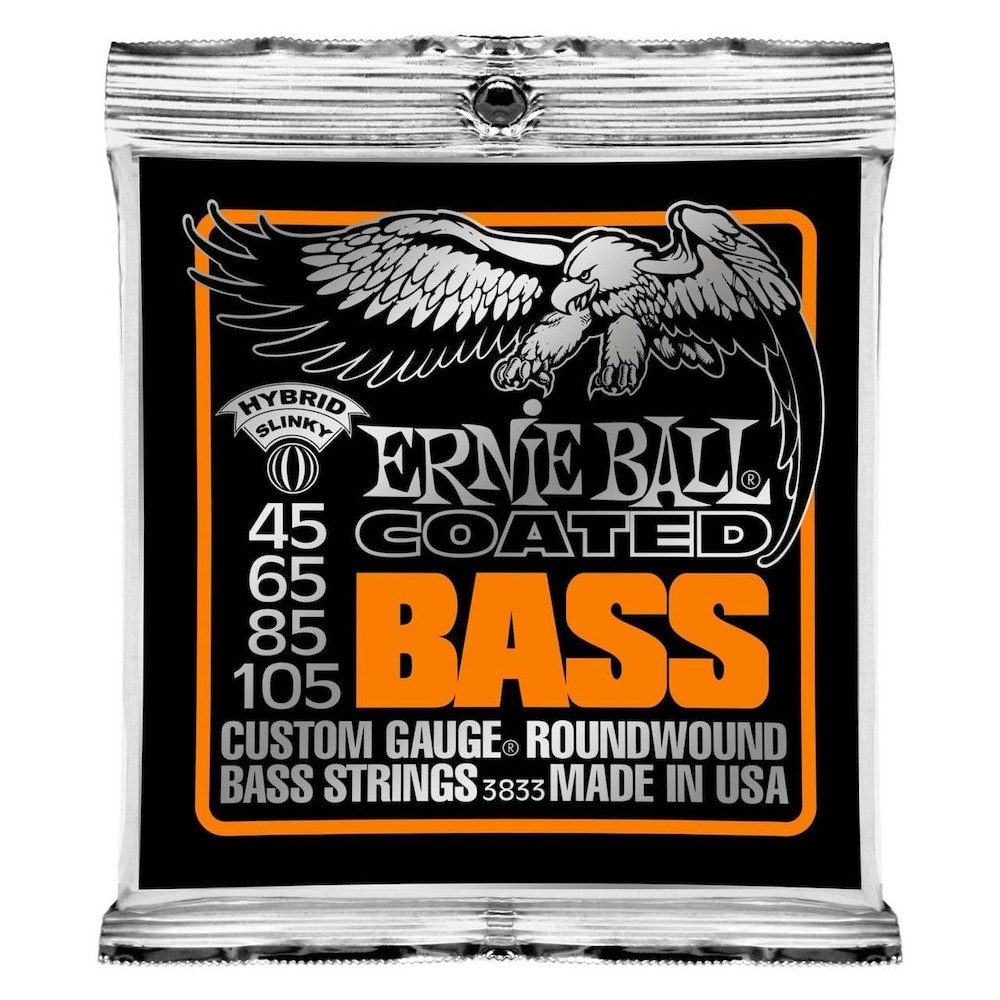 Ernie Ball EB3833 Coated Hybrid Slinky Bass 45105 Køb online