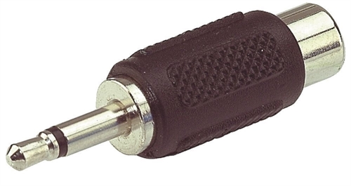 Alpha Audio Adapter RCA socket - 3,5 mm mono jack plug