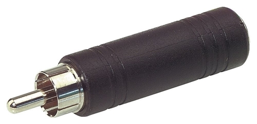 Alpha Audio Adapter  6,3 mm mono jack socket - RCA