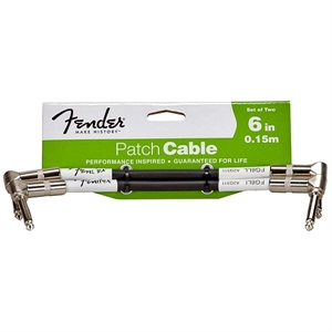 Fender 2 x 15cm Patch Cables.