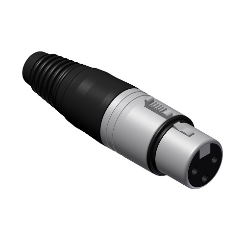 XLR stik 3-pole hun stik