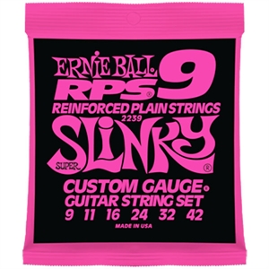 Ernie Ball EB2239 .009 Super Slinky RPS Titanium Coated