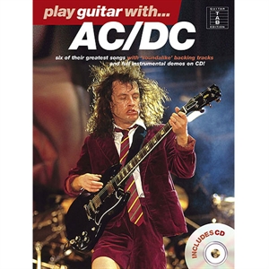 Play guitar with AC/DC- Bog og CD