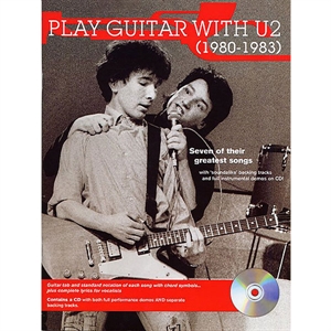 Play guitar with U2 (1980-83) - Bog og CD 