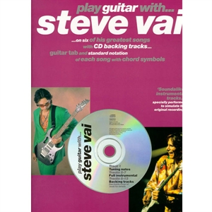 Play guitar with Steve Vai - Bog og CD 