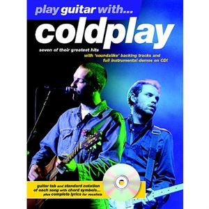 Play guitar with Coldplay - Bog og CD