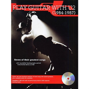 Play guitar with U2 (1984-87) - Bog og CD