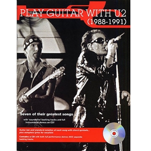 Play guitar with U2 (1988-91) - Bog og CD