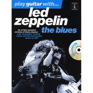 Play guitar with Led Zeppelin The Blues - Bog og CD 