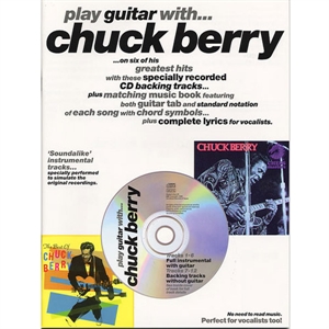 Play guitar with Chuck Berry -  Bog og CD