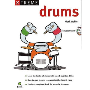 Xtreme Drums - bog & CD
