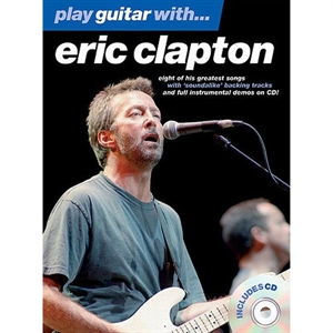 Play guitar with Eric Clapton -  bog og CD