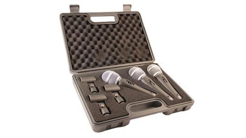DM-358 | COMPLETE DYNAMIC MICROPHONE 3-PACK
