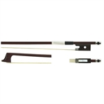 Violin bue i 1/4 str. Brazil wood octogonal med frosch i ibenholt